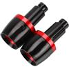 ECKBRJA Manopole Manubrio Moto Estremità Tappo Per SH125 SH150 SH300 SH350 SH 125 150i 300i 350i 2008-2023 Tappi estremità manubrio(ROSSO)