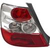 EDA PREMIUM auto FANALE POSTERIORE Sinistra 33551S5SG31 compatibile per HONDA CIVIC HB EP/EU/EV 2004-2005, 3DR, ECE