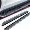 Yuvezna 2 pezzi Adatto per Jeep Renegade 2015-2026 Pedana laterale in alluminio con barra anti-ribaltamento (con staffe)