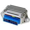 Generico Regolatore Di Tensione Raddrizzatore Corrente Originale 12V/16A C.C/C.A 5 Faston Compatibile Con Ape 50 1989 1990 1991 1992 1993 1994 1995 1996 1997 1998 1999