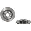 Brembo 2x BREMBO Disco freno Posteriore Ø281mm Altezza: 36mm Spessore: 9,5mm pieno 08.D222.11 Compatibilità con MAZDA CX-3 DK