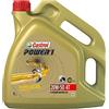 Castrol Olio Motore Castrol Power 1 4T 20W50 4 Litri - Lubrificante Sintetico Alta Performance per Moto 4 Tempi, Protezione Motore, Resistenza al Calore e Usura