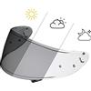 Puentemys CWR-1 - Visiera di ricambio fotocromatica per casco X14, X-Fourteen, RF-1200, Z7, NXR, RF-SR (trasparente a fumo)