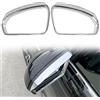 HIGH FLYING Cornici Cromate dei Specchio Retrovisore Plastica ABS 2 pezzi per Tiguan 2/Tiguan 2 Allspace 2017-2020