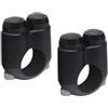 TJKIB Motociclo manubrio Interruttore Controller Moto 1 7/8 Interruttore Di Comando Manuale Per Moto 22mm/25mm Doppi Pulsanti Momentanei Interruttore Manubrio Accessori Moto