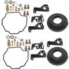 PIWINE Kit Di Riparazione Carburatore Moto 2 Set Di Parti Di Ricambio Carburatore Per XV500 XV535 XV535S Per Virago 535