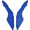 PSLER Poggiapiedi per moto TMAX 560 2022 2023 2024 2025 Piastra antiscivolo per pedali T-MAX 560 Poggiapiedi,Blu
