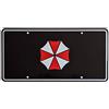 Super6props Resident Evil Umbrella Corporation. Targa di immatricolazione in Alluminio Replica Resil Evil Umbrella Corporation 300 mm x 150 mm