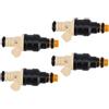 VIPIH 4PCS Fuel Injectors 0280150701 per Ford Motorsport Escort RS Turbo RST Beige