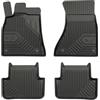FROGUM No.77 Tappetini auto in gomma su misura per Audi A4 B8/Allroad 07-15 | bordi alti I Per ogni stagione