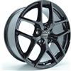 Borbet Y 7.5J x 17 pollici (43,2 cm) ET 45 LK 5x108 cerchio in lega KBA 50521 Y75737LK108 nuovo