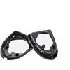 liuzz Cornice per specchietto retrovisore esterno porta specchietto retrovisore esterno adatto per KIA Sportage R 2012 2013 2014 2015 2016 2017-with_light_right