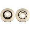 TRW 2x TRW Disco freno Anteriore Ø305mm Altezza: 45,8mm Spessore: 28mm Cerchio foro-Ø: 98mm ventilato DF6424 Compatibilità con FIAT DOBLO Cassone/Furgonato/Promiscuo 263 500L 351, 352, OPEL