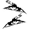 DVKOELGL Per BMW R 1300 GS Trophy Opzione 719 Triple Black R1300GS 2024 Accessori Moto Valigia Adesivi Decalcomania Protettiva