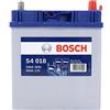 Bosch S4018 Batteria Auto 40A/H-330A