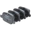 RIDEX 402B0314 Set d'assale Kit pastiglie freni Posteriore con lamierino anticigolío Compatibilità con FIAT 500 312