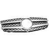 Artudatech Griglia paraurti Anteriore Adatto per Mercedes Benz GLK X204 GLK350 2008-2012 (No Logo)