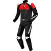 Bogotto Losail wo Piece Tuta in pelle da moto, nero/bianco/rosso, 48
