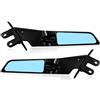 ZJYZYQ Specchietti Retrovisori Moto Per T-MAX 500 04-12 Per TMAX 530 12-19 Per T-MAX560 2020 Specchietto Retrovisore Moto Invisibile Sport Winglet Specchietto Moto