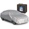 ProPlus telo antigrandine auto Impermeabile - Copertura auto contro la grandine - Stabilizzata contro i raggi UV - Grigio (Small)