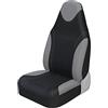 WYLWSHA Per Fiat Per Ducato Coprisedili Auto A Secchiello Alto Universali La Maggior Parte Dei Sportivi Set Copri-Sedile(GRAY 1PC)