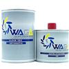 WAGA PAINT S.R.L. Trasparente Carrozzeria LT.1 AntiGraffio Brillante con Catalizzatore HS 500ML - Waga Paint Tecniques