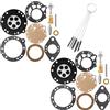 QAZAKY 2pc carburatore a membrana Guarnizione Rebuild Kit di riparazione di ricambio per Tillotson HL serie RK-88HL Homelite 4-20 7-19 6-22 5-20L 7-19C 7-21 600D 600D1 660D 663 700D 700G