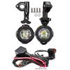 Smartbomb 2pcs Faretti supplementari fendinebbia LED 40w E9 + Kit Cablaggio centralina sottochiave 3 modalità luce (low flash, fast flash e normal) pulsante on off ip67