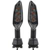SkyjOy Frecce Moto Indicatore di direzione Adatto for KAWASAKI Z1000 Z900 Z800 Z750 Z650 Z300 Z400 Z125 Accessori moto Indicatore lampeggiatore Frecce Led Moto(2pcs Smoke)