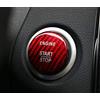AUTO-spro - Cover per pulsante di arresto del motore in fibra di carbonio, senza chiave, per Benz A B C GLC GLA CLA ML Classe GL W176 W246 W205 X253 X156 C117