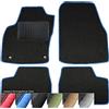 moto-MOLTICO Tappetini Auto Set di Tappeti in Moquette su Misura per Toyota Auris I Corolla E15 2007-2012 (Filo Blu)