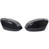 PACSCI Calotte Specchietti Per Ford Per Focus Per MK2 Per MK3 2008-2017 Copertura Specchietto Retrovisore Laterale Tappo Copri Specchietto(Nero)