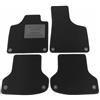 ASC tappetino tappeto tappetti auto compatibili con Audi A3 8P-8PA 2003-2013 II serie 3 porte e sportback tappeti auto in moquette,bottoni per ancoraggio,battitacco in gomma