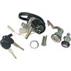 seba.ricambi Kit 3 Pz Blocchetto Chiavi Avviamento Accensione Sella Bauletto per Scooter Compatibile con Aprilia Scarabeo Anni 2006-2012