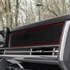 KUNGKIC Tappetino antiscivolo per porta dell'auto, per Hyundai Santa FE 2024 2025, tappetino antiscivolo in gomma, 18 pezzi (rosso)
