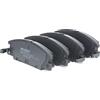 RIDEX 402B0410 Set d'assale Kit pastiglie freni Anteriore