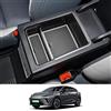 CDEFG Compatibile con MG 4 MG4 EV Electric 2022 2023 2024 2025, Vano Portaoggetti da Bracciolo Scatola di Controllo Centrale Scatola di Organizer per Auto MG4 EV Electric Accessori(Bianco)