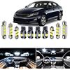 LMLZNP Lampadine LED per auto senza errori bianco puro, per Volkswagen, per VW Golf 4 5 6 7 MK4 MK5 MK6 M7 1994-2018 lampada per interni mappa dome light kit