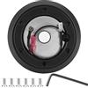 Ymiko Kit Adattatore Corto Volante a 6 Fori SRK-120H Volante Adatto per MR2 MR-S CELICA SUPRA XB TC