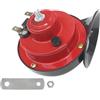 GUICFRF Avvisatore Acustico Per 24V 12V Clacson Forte Per Auto Tromba Per Moto Per Camion Per Veicolo Accessori Kit(Red,24V)