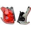 EASYSHOP24H Faro Fanale Fanalino Posteriore Esterno SX Compatibile Per Peug 2008 da 2013 a 2016 Stop Gruppo Ottico Sinistro Lato Guidatore LED Con Portalampade