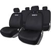 Sparco Spcs402Bk Set Coprisedili per Auto, Modello 402, 11 Pezzi, Nero