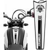 NKLDDE Accessori Moto 3D Per DUCATI Scrambler 800 1100 Sport Pro Retro Adesivo Decalcomania Rilievo Serbatoio Carburante Protezione Decorativa