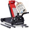 Arebos Martinetto idraulico di manovra 3T | Altezza di sollevamento 130-508 mm | 2 supporti in gomma | Martinetto | Cavalletto KFZ Auto PKW