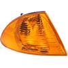 EDA PREMIUM auto Luce d'angolo, freccia, luce Destra GIALLO 63138370586 compatibile per BMW 3 E46 1998-2001, con portalampada, SDN/Touring, giallo