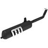 GIANNELLI MARMITTA PIAGGIO CIAO OVALE '83/01 NEW ORIGINAL POWERNERA PROTEZIONE ALLUMINIO