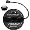 Anleecap Tappo del serbatoio del serbatoio per Jeep Dodge Ram, Wrangler Jk 2003-2018, Liberty 2002-2012, Grand Cherokee 2001-2017, Patroit 2008-2018, bussola 2008-2018, Commander 2006-2010, 2003-2006-2006.