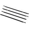 CFTGIW 4PCS Finestra Guarnizioni 75740 42020 Anteriore Posteriore Sinistra Destra Auto Finestrino Modanatura di Ricambio per RAV4