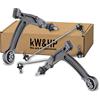 kW&HP KIT 4 PEZZI BRACCI BRACCETTI OSCILLANTI RINFORZATI E BIELLETTE BARRA STABALIZZATRICE COMPATIBILE CON FIAT PANDA 169 DAL 2003 AL 2012