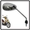 Piaggio SPECCHIO SPECCHIETTO RETROVISORE LATO DESTRO CROMATO PER PIAGGIO BEVERLY 300 POLICE DAL 2016 AL 2020 - PIAGGIO BEVERLY 350 POLICE TUTTI I MODELLI DAL 2017 AL 2021 ORIGINALE (LEGGI DESCRIZIONE)